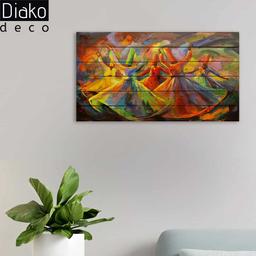 Image of تابلو چوبی مدرن  طرح رقص سماع کد DV-33