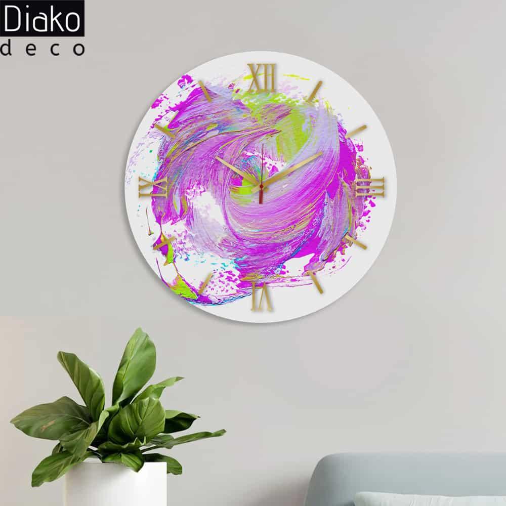 عکس محصول ساعت دیواری مدرن طرح  کد DK-10