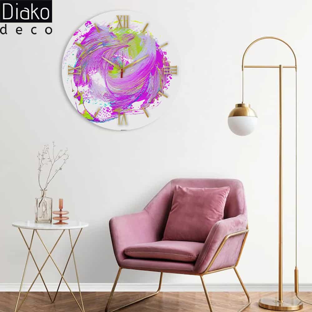 عکس محصول ساعت دیواری مدرن طرح  کد DK-10