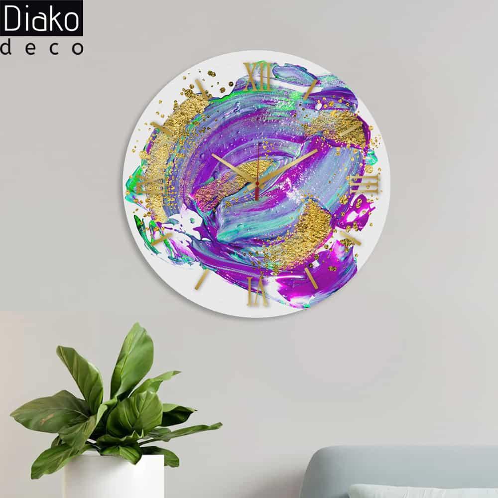 عکس محصول ساعت دیواری مدرن طرح  کد DK-11