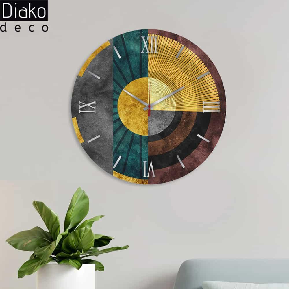 ساعت دیواری مدرن طرح  کد DK-12
