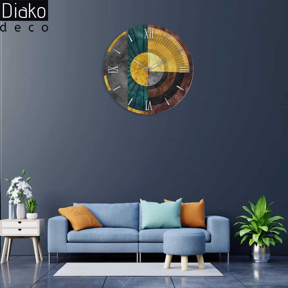 عکس محصول ساعت دیواری مدرن طرح  کد DK-12