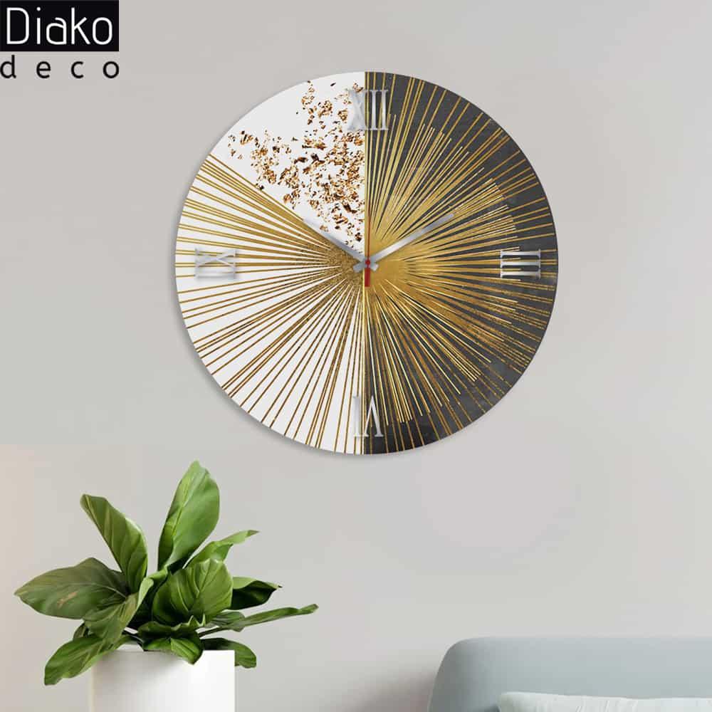 عکس محصول ساعت دیواری مدرن طرح  کد DK-19