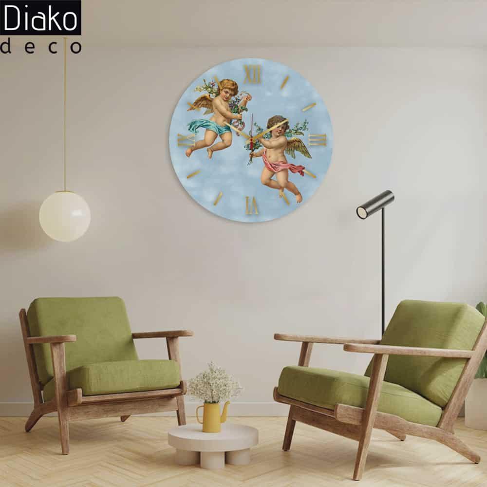 عکس محصول ساعت دیواری مدرن طرح  کد DK-20