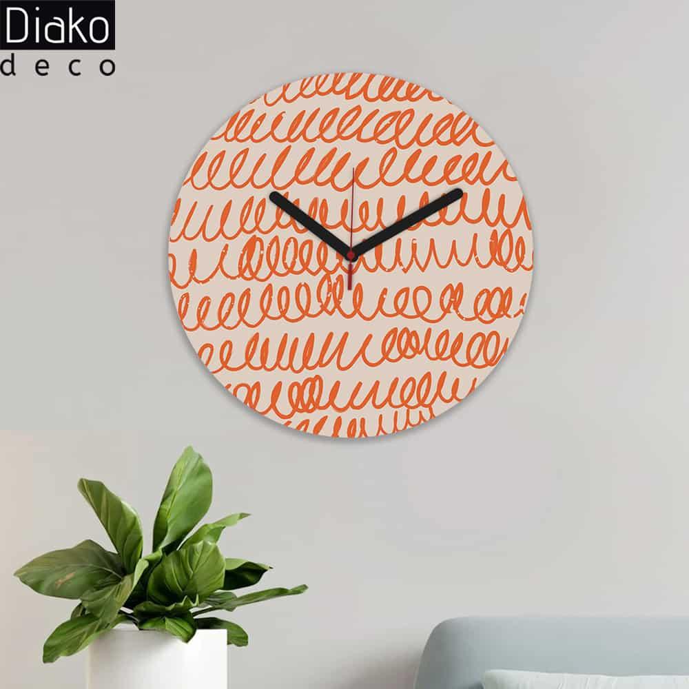 عکس محصول ساعت دیواری مدرن طرح  کد DK-22
