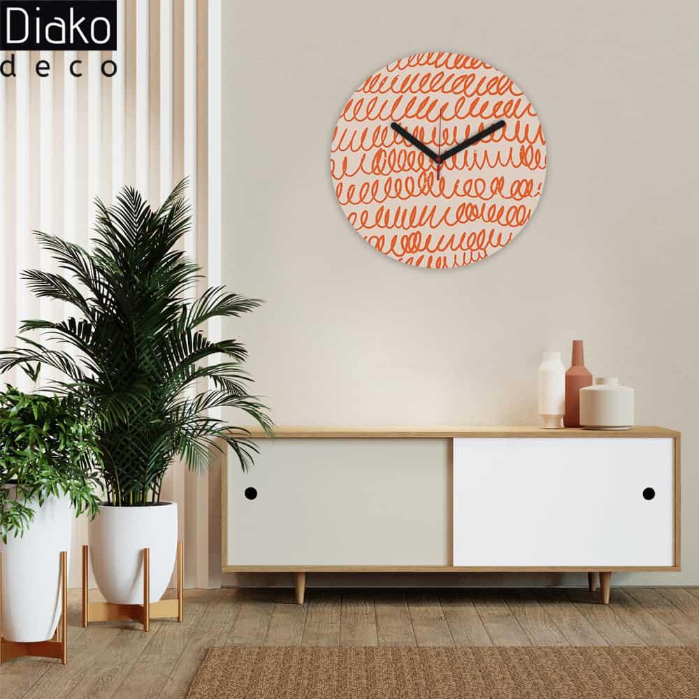 عکس محصول ساعت دیواری مدرن طرح  کد DK-22