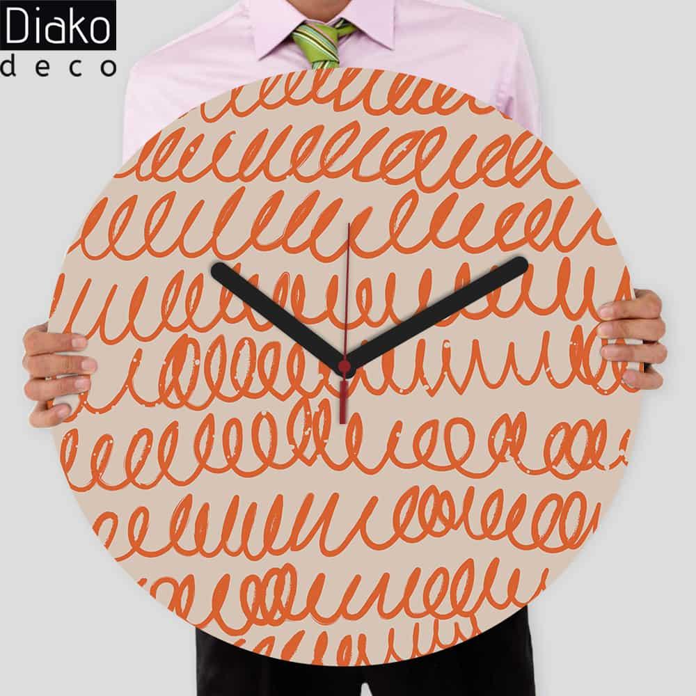 عکس محصول ساعت دیواری مدرن طرح  کد DK-22
