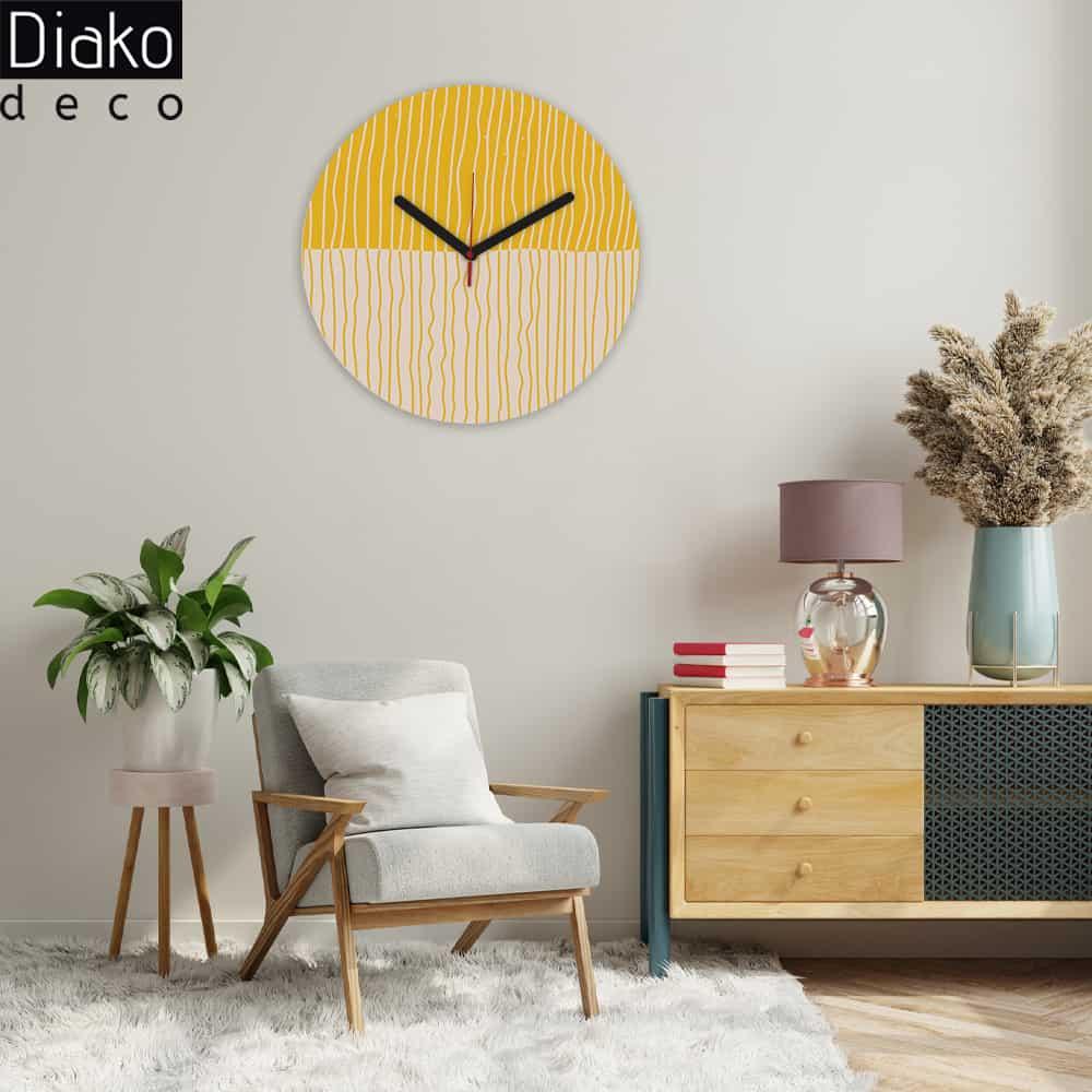 عکس محصول ساعت دیواری مدرن طرح  کد DK-23