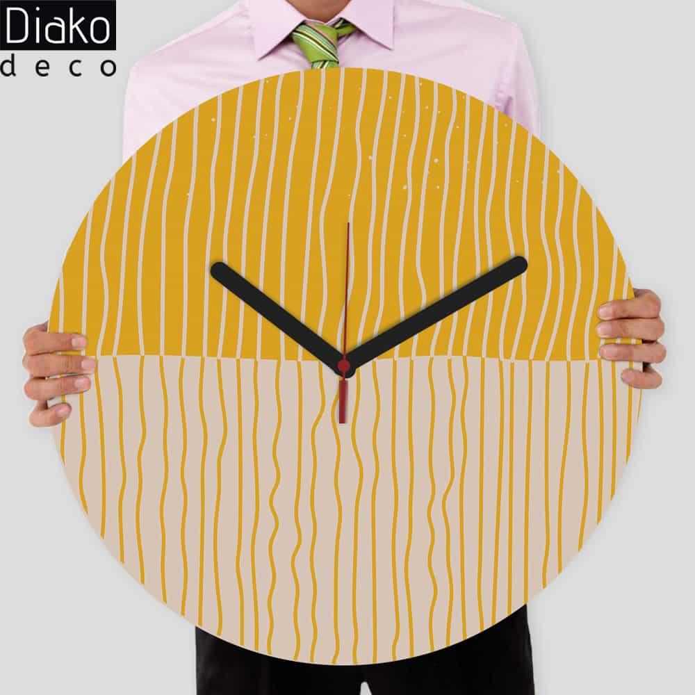 عکس محصول ساعت دیواری مدرن طرح  کد DK-23