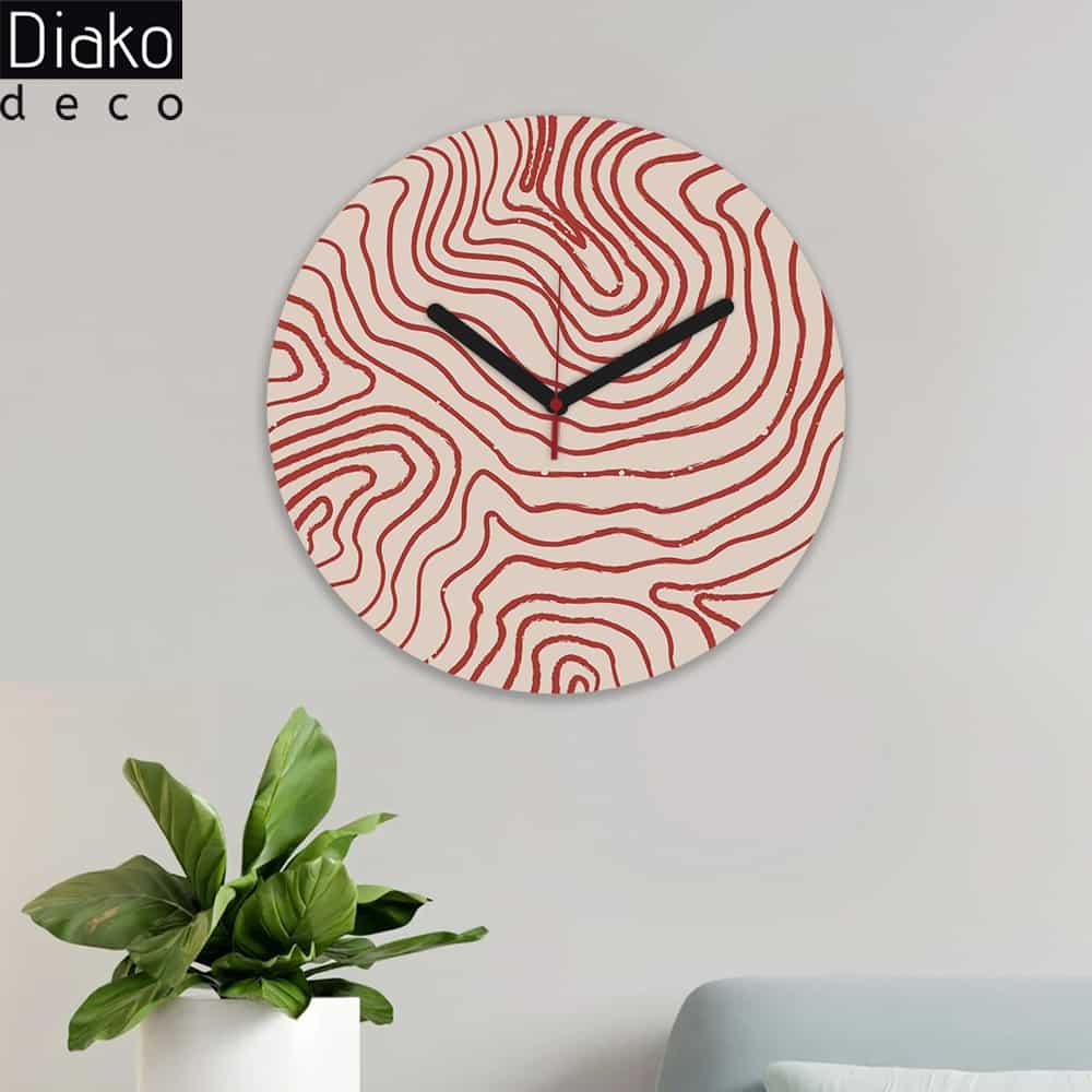 ساعت دیواری مدرن طرح  کد DK-24