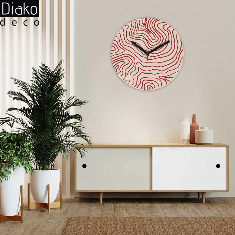 عکس محصول ساعت دیواری مدرن طرح  کد DK-24