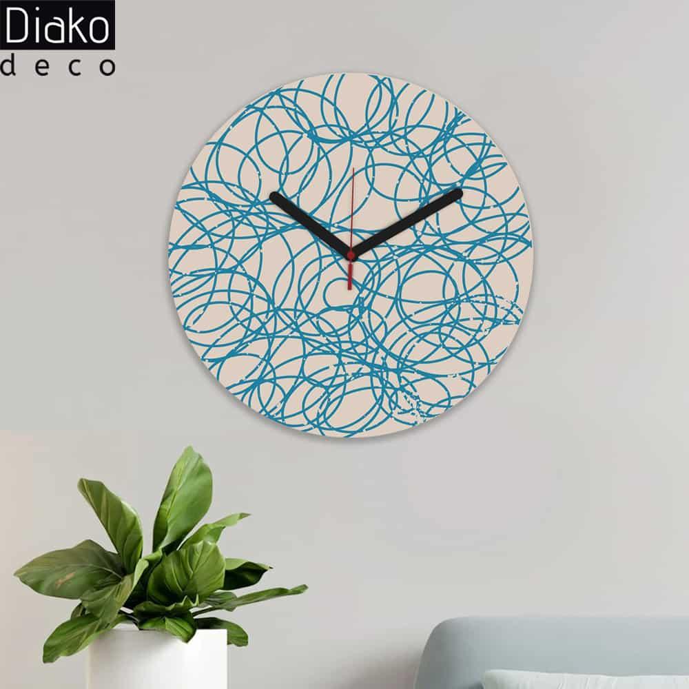 عکس محصول ساعت دیواری مدرن طرح  کد DK-26