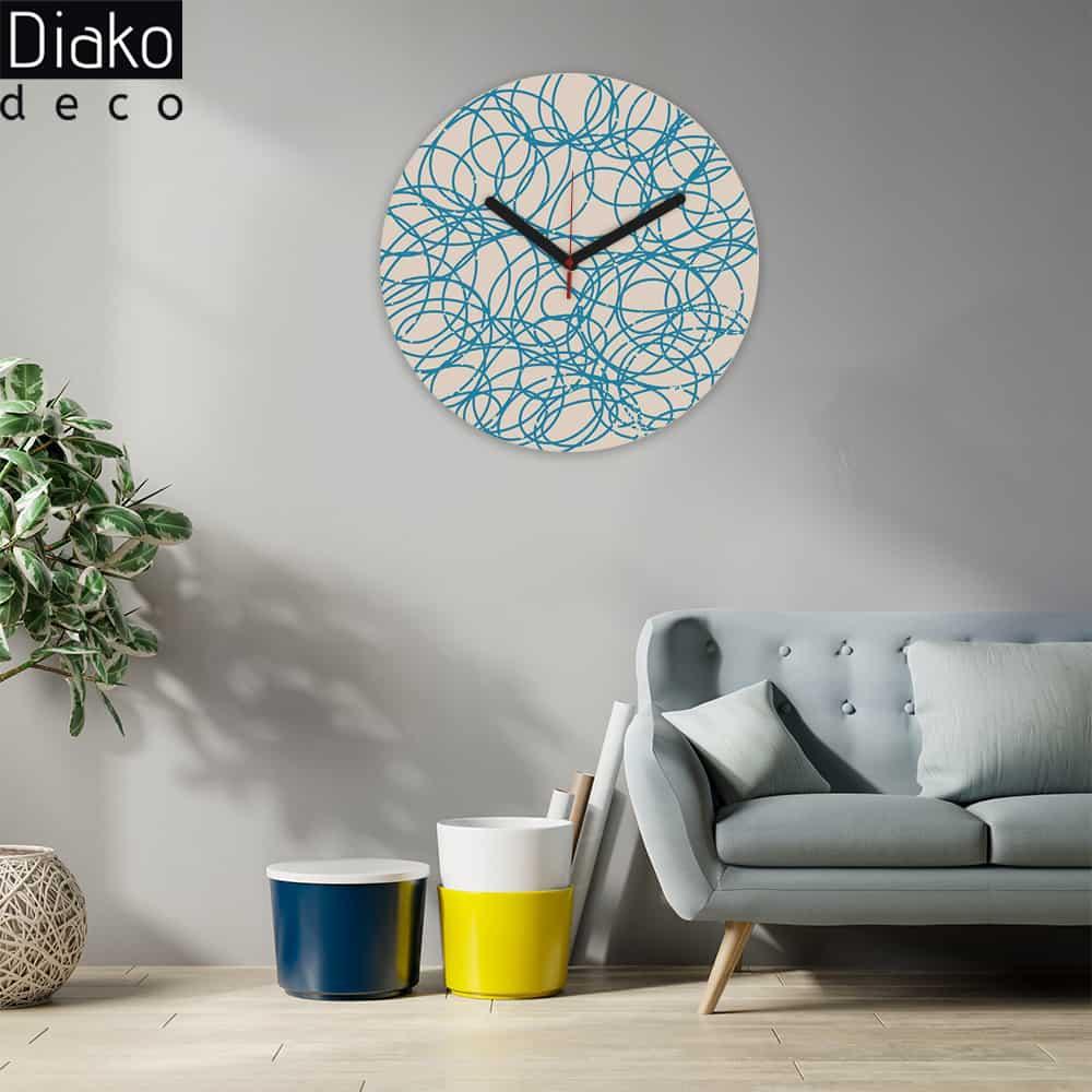 عکس محصول ساعت دیواری مدرن طرح  کد DK-26