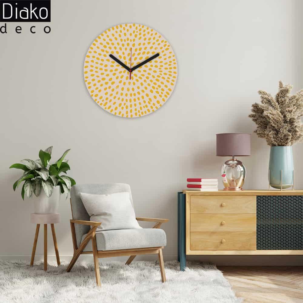 عکس محصول ساعت دیواری مدرن طرح  کد DK-27