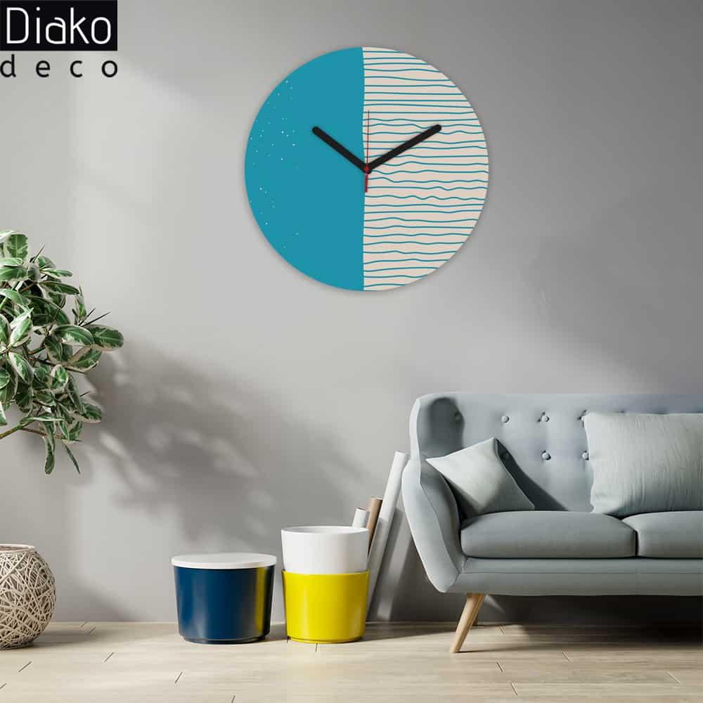 عکس محصول ساعت دیواری مدرن طرح  کد DK-30