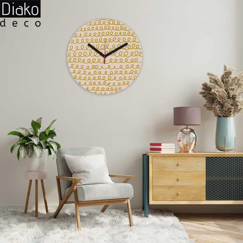 عکس محصول ساعت دیواری مدرن طرح  کد DK-31