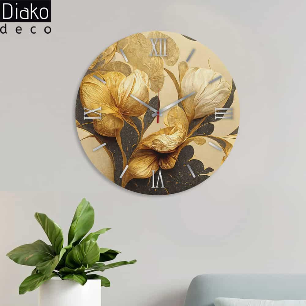 عکس محصول ساعت دیواری مدرن طرح 4K کد DK-4