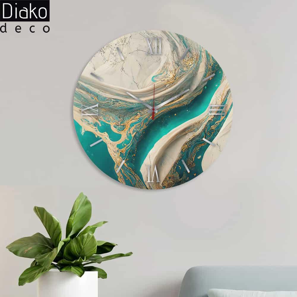 عکس محصول ساعت دیواری مدرن طرح  کد DK-6