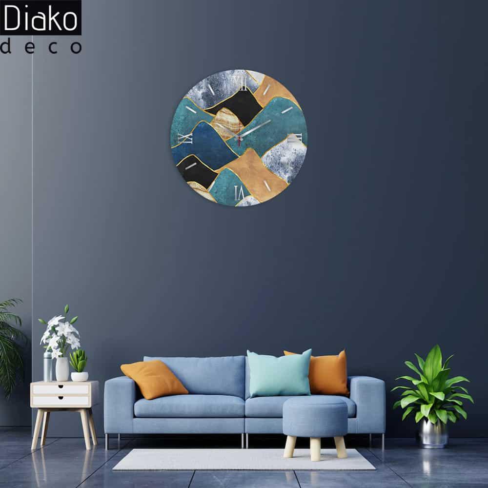 عکس محصول ساعت دیواری مدرن طرح  کد DK-7