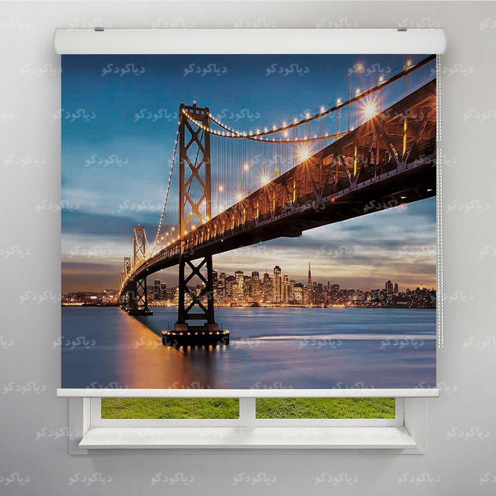 عکس محصول پرده شید طرح شهر پل سانفرانسیسکو کد CIT-08