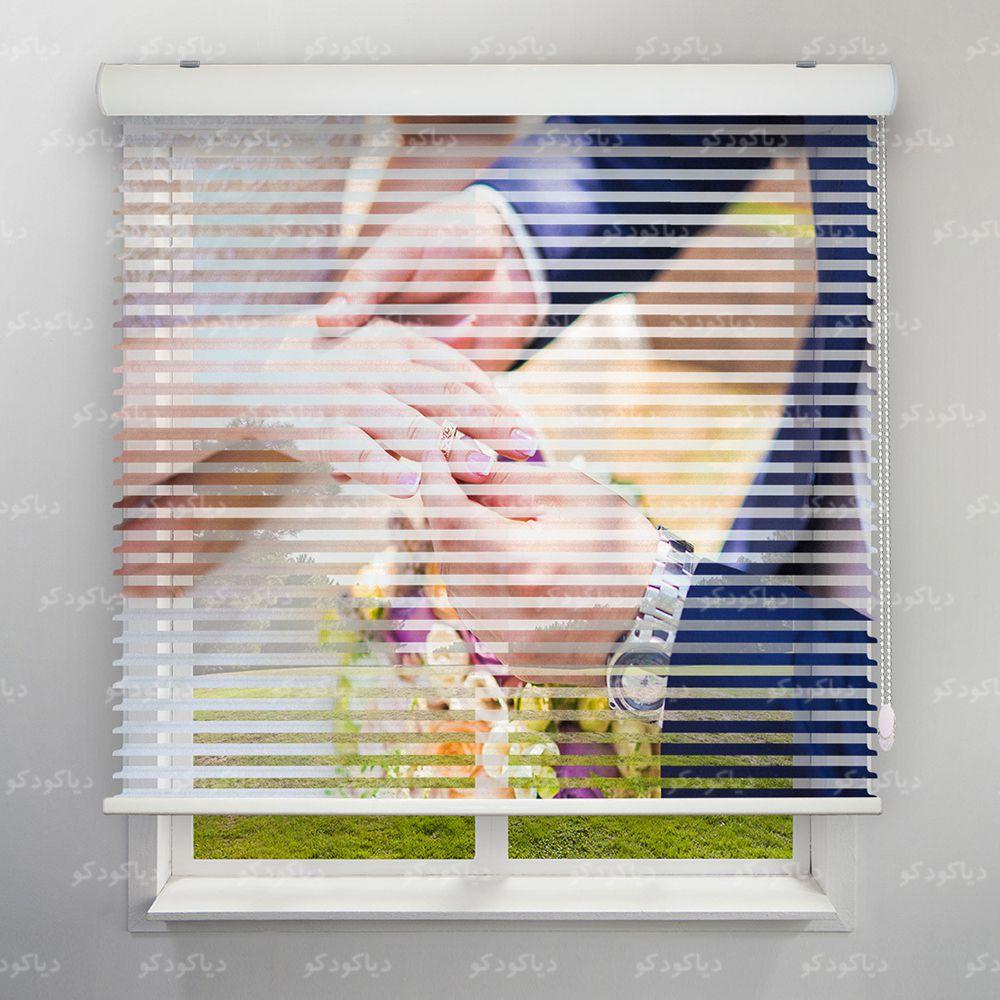 عکس محصول پرده سیلوئت طرح سالن عقد و عروسی کد BSN-10