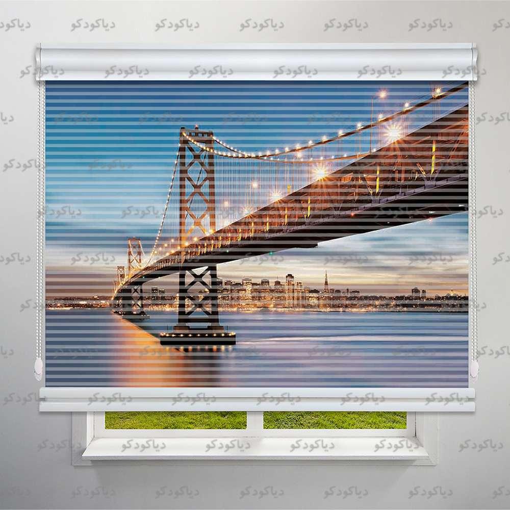 عکس محصول پرده شب و روز طرح شهر پل سانفرانسیسکو کد CIT-08