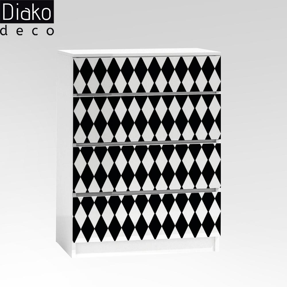 دراور مدل ایکیا طرح شطرنجی