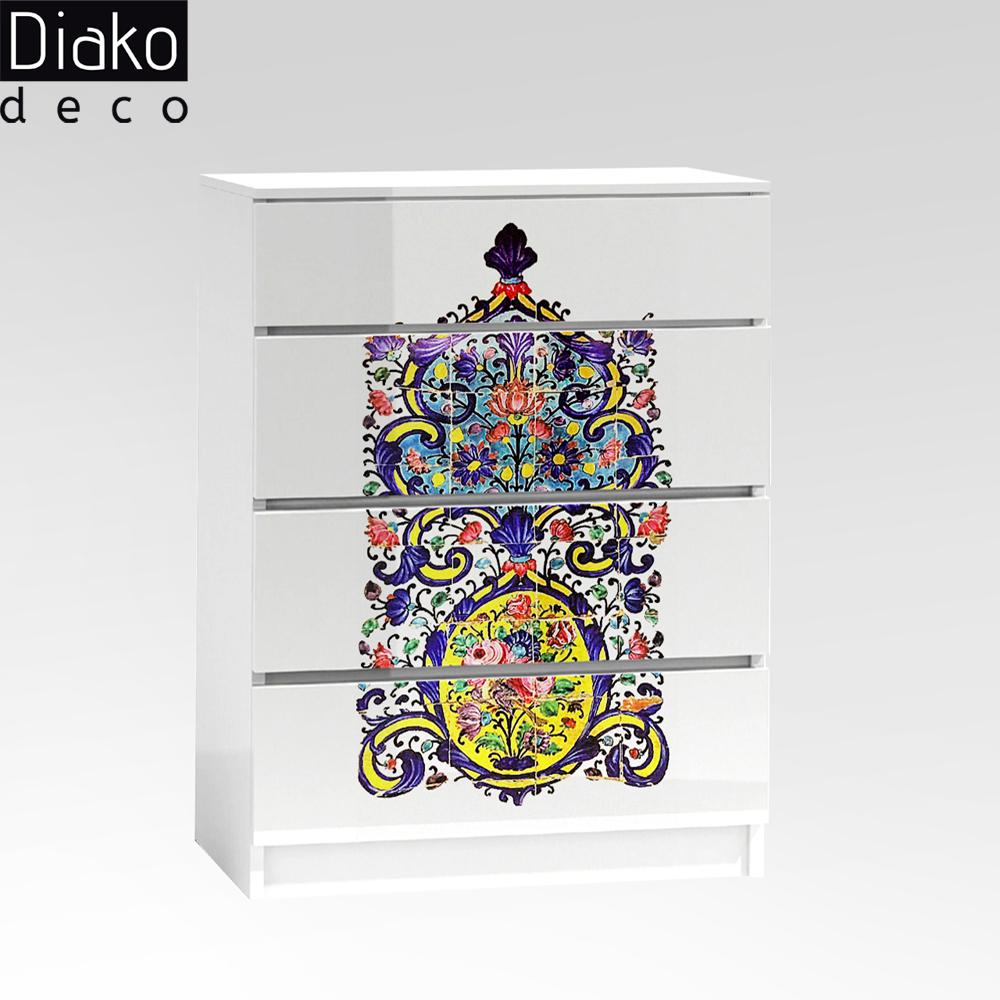 دراور مدل ایکیا طرح گلستان