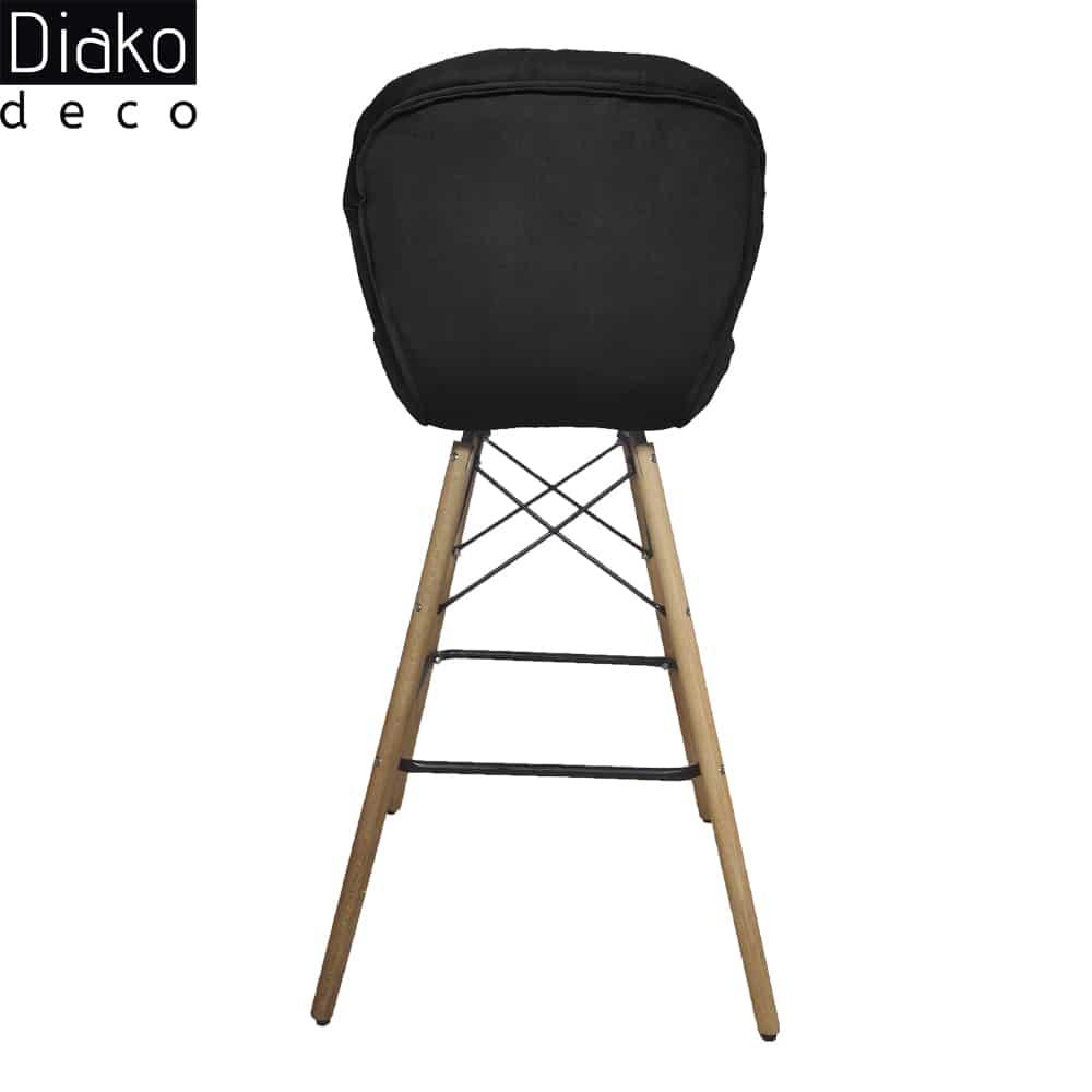 عکس محصول صندلی مدرن اوپنی پایه ایفلی مدل زین اسبی پارچه ای