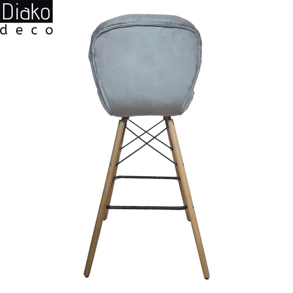 عکس محصول صندلی مدرن اوپنی پایه ایفلی مدل زین اسبی پارچه ای