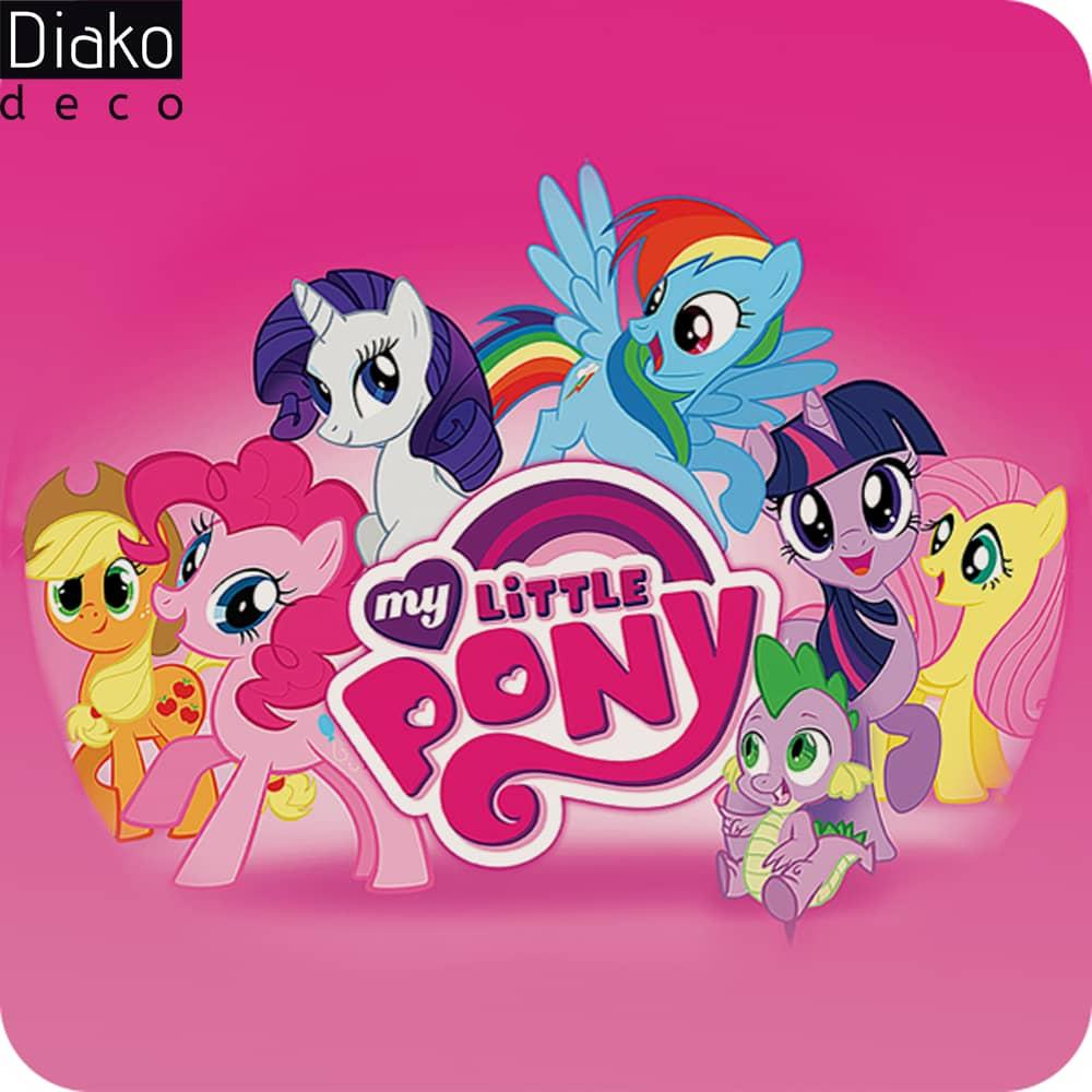 عکس محصول میز مدرن کودک مدل پایه چوبی طرح لیتل پونی کد DT-13