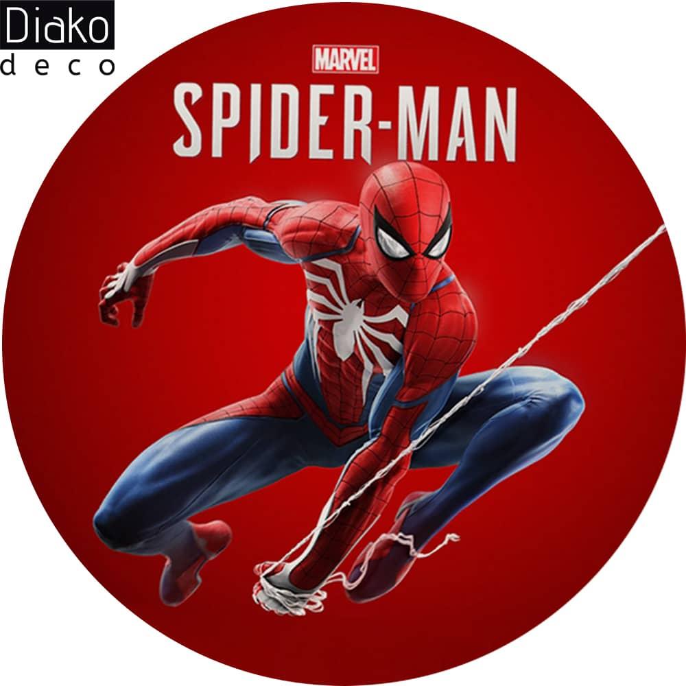 عکس محصول میز مدرن کودک مدل پایه چوبی طرح اسپایدر من کد DT-17