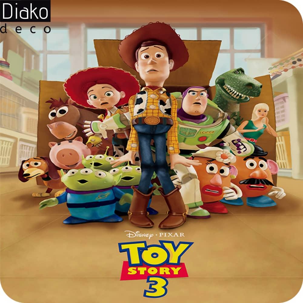 عکس محصول میز مدرن کودک مدل پایه چوبی طرح  داستان اسباب بازی کد DT-21