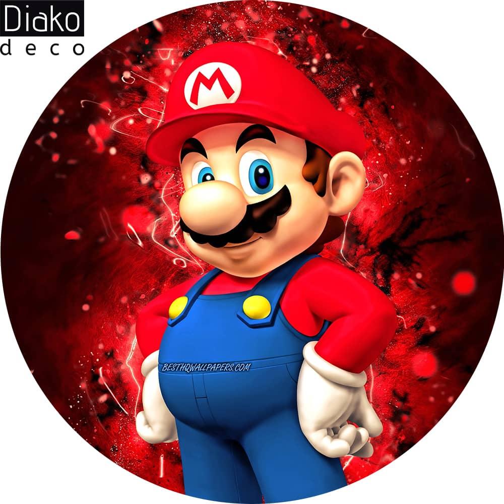 عکس محصول میز مدرن کودک مدل پایه چوبی طرح سوپر ماریو کد DT-29