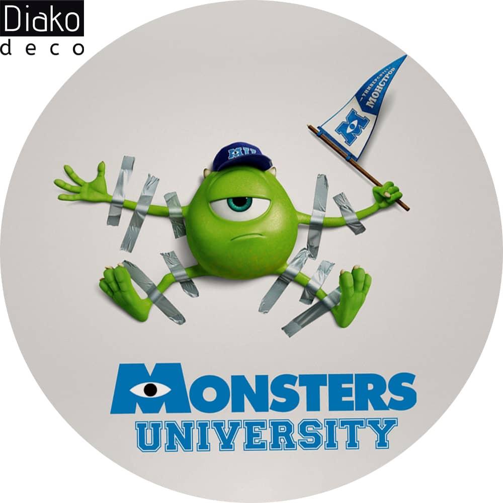 عکس محصول میز مدرن کودک مدل پایه چوبی طرح هیولا کد DT-04