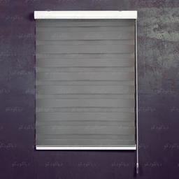 پرده زبرا ساده رنگ طوسی تیره کد SND-04 | بیشتر بخوانید پرده زبرا ساده رنگ طوسی تیره کد SND-04