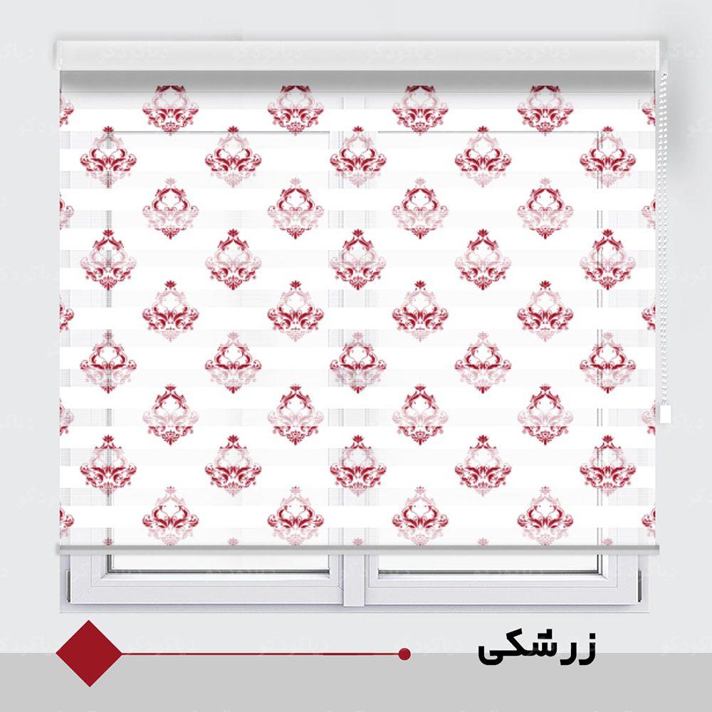 عکس محصول پرده زبرا طرح داماساک کد TO-1