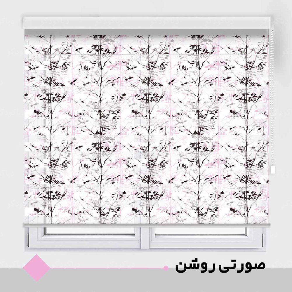 پرده زبرا طرح شاخه درخت کد TO-11 پرده زبرا طرح شاخه درخت کد TO-11