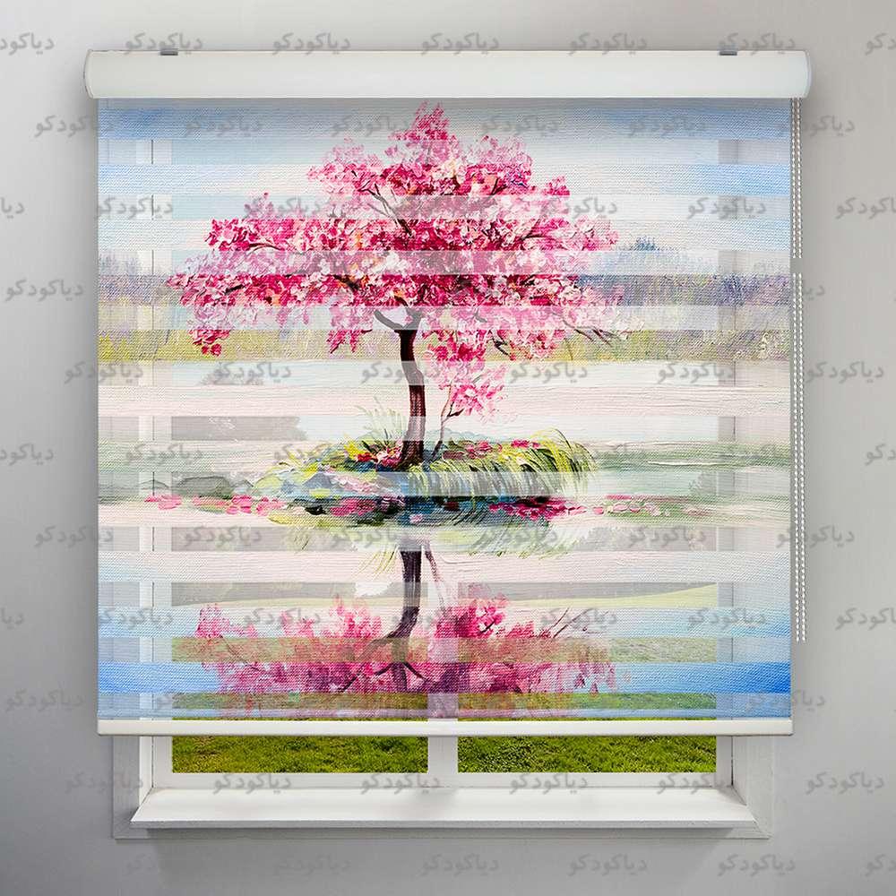 پرده زبرا طرح هنری درخت زیبا کد ART-13 پرده زبرا طرح هنری درخت زیبا کد ART-13