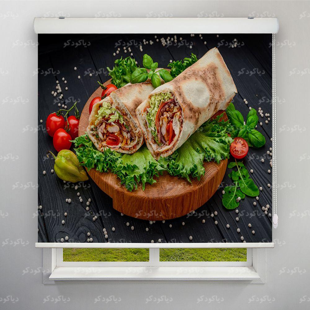 عکس محصول پرده شید طرح تاکو کد FOD-12