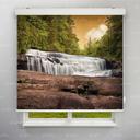 پرده شید طرح طبیعت آبشار کد NAT-02