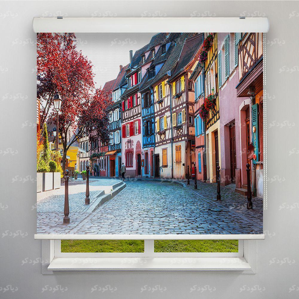عکس محصول پرده شید طرح شهر کولمار کد CIT-16