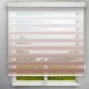 پرده زبرا پلیسه گردینت رنگ نسکافه ای کد HS1-04