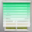 پرده زبرا پلیسه گردینت رنگ سبز کد HS2-09