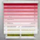 پرده زبرا پلیسه گردینت رنگ قرمز کد HS2-17