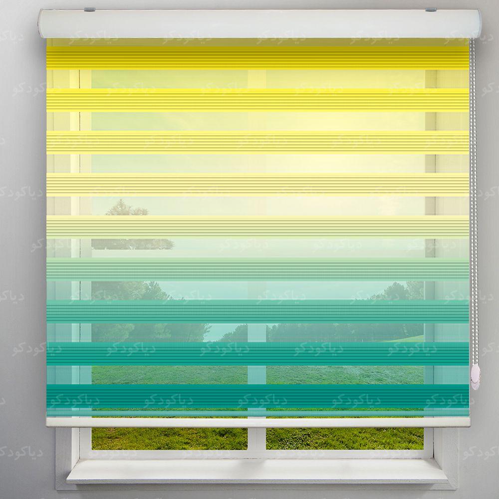 پرده زبرا پلیسه طیف رنگی RC-08 پرده زبرا پلیسه طیف رنگی RC-08