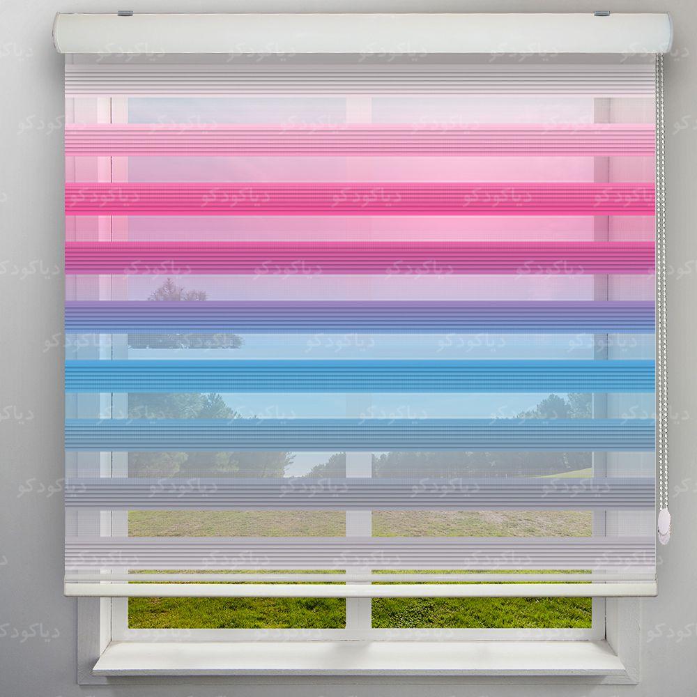 عکس محصول پرده زبرا پلیسه طیف رنگی RC-01