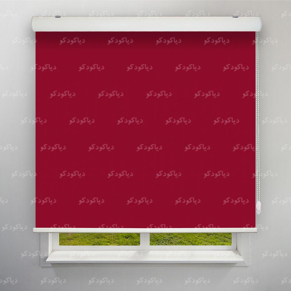پرده شید رنگ زرشکی کدCOL-24 پرده شید رنگ زرشکی کدCOL-24