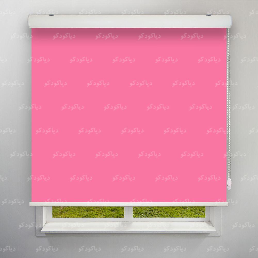 عکس محصول پرده شید رنگ صورتی کد COL-18