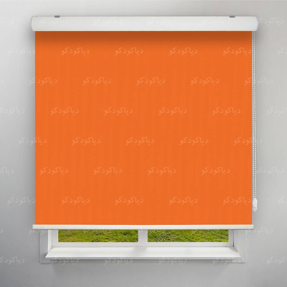 عکس محصول پرده شید رنگ نارنجی کد COL-20